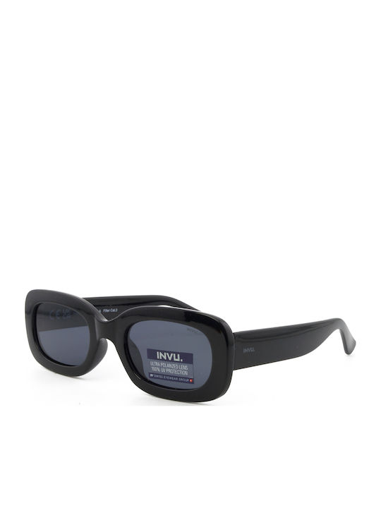 Invu Παιδικά Γυαλιά Ηλίου με Polarized Φακό Μαύ...