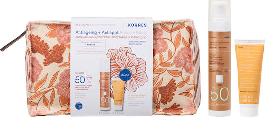 Korres Black Pine Primus Skin Care Set for Αnti-ageing