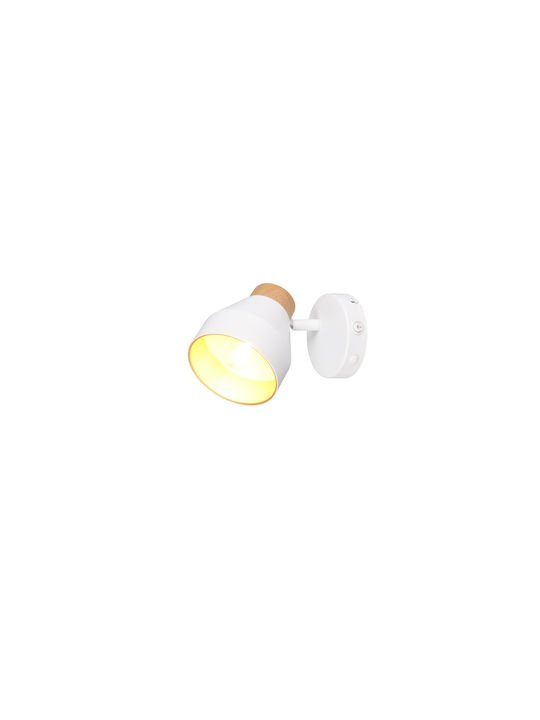 Trio Lighting Μονό Σποτ σε Λευκό Χρώμα