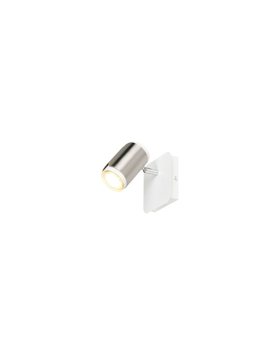 Trio Lighting Monos Spot în Culoare Argintiu