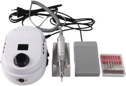 Tradesor Electric Nail Drill 25W White with Pedal
