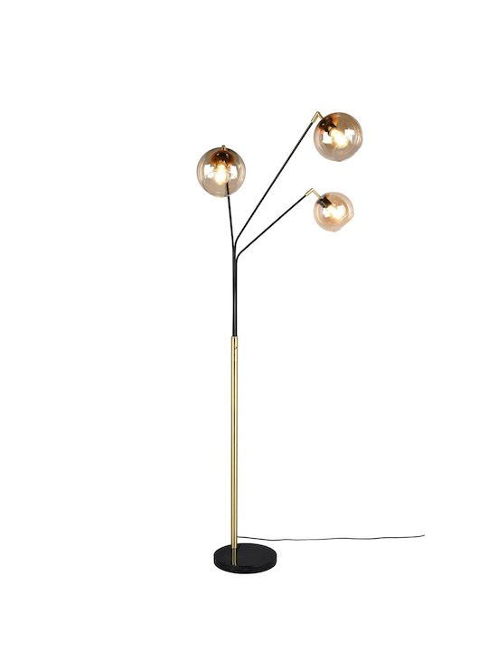 Trio Lighting Floor Lamp Black