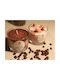 Dc-3001 Duftkerze aus Sojawachs Vanille Butter Crème Brûlée Glas 150ml Braun