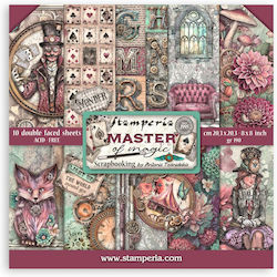 Hârtie pentru Scrapbooking 10 buc 20,3×20,3cm S...