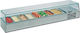 Karamco Фризерна Витрина Настолна 150x39.5x43.5см Vetro 6