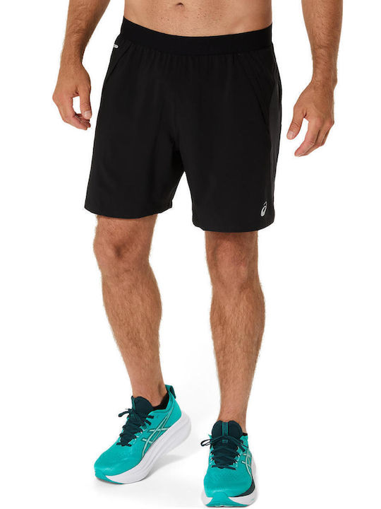 ASICS Road 7in Αθλητική Ανδρική Βερμούδα Μαύρη