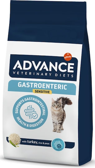 Advance Veterinary Diets Gastroenteric Dry Food for Adult Cats with Sensitive Gastrointestinal with Rice / Turkey 2.5kg