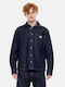 Long Sleeve Denim Overshirt Blue