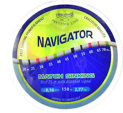 Μισινεζα Cralusso Navigator Match Sinking 150m Multicolor 0.16mm