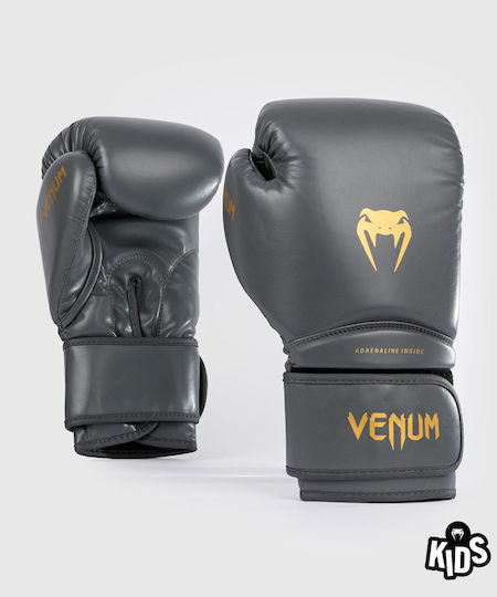 Venum Contender Παιδικά Γάντια Πυγμαχίας για Αγώνα Γκρι