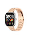 Curea Oțel inoxidabil Rose Gold (Redmi Watch 4 / Redmi Watch 5Huawei Band 8)