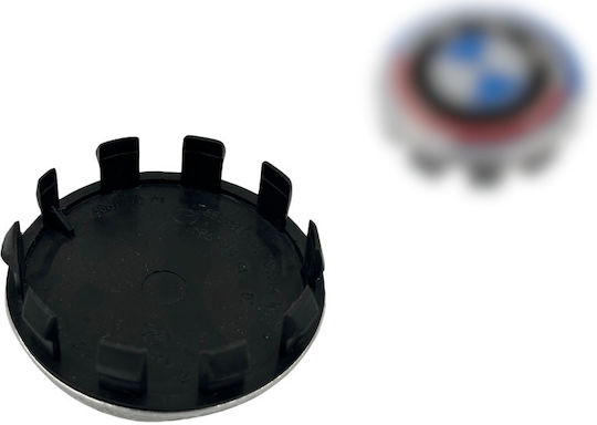 Zero-Wheel Τάπα Κέντρου Ζάντας Bmw με Εσωτερική Διάμετρο 56mm Μαύρο 1τμχ