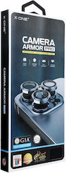 X-One Camera Protection Tempered Glass Transparent for the Samsung Galaxy S25