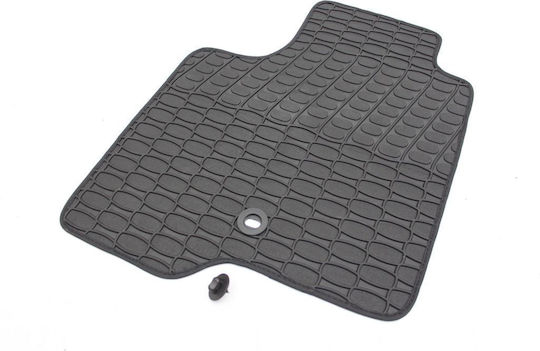 Σετ Μπροστινά και Πίσω Πατάκια 4τμχ για Chevrolet Aveo 2003-2011 Μαύρα