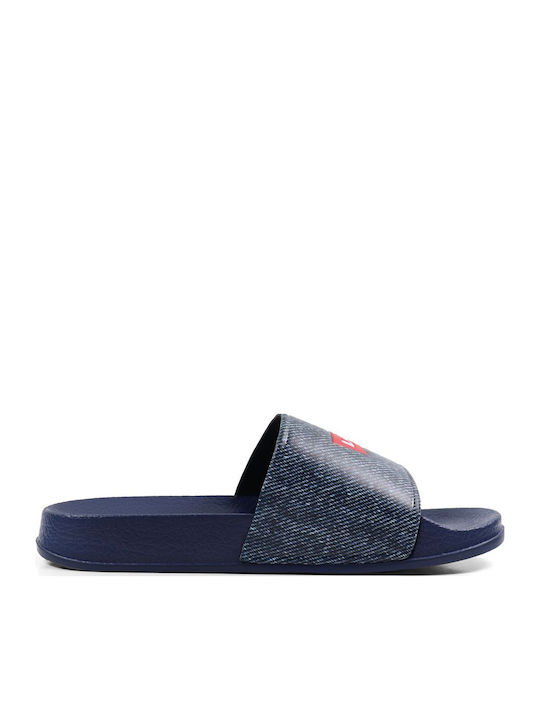 Herren Slides Blau