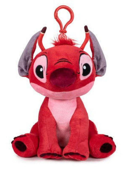 Λούτρινο Stitch Μπρελόκ 12εκ Κόκκινο