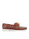 Leder Herren Mokassins in Braun Farbe