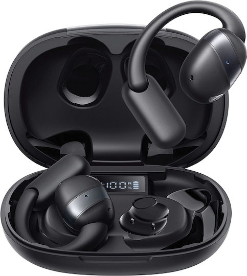 Joyroom JR-OE4 Offenes Ohr Bluetooth-Freisprecheinrichtung Kopfhörer mit Schweißresistenz und Ladeetui Schwarz