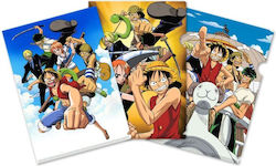 One Piece Clear File 3-set Classic Adventures