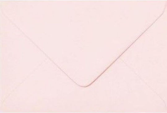 Umschlag Korrespondenz mit Aufkleber 1Stück 12.5x17.5cm in Rosa Farbe 9-90