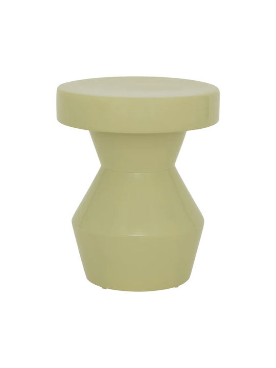 Rundes Beistelltisch Pastellgrün M30xB30xH35cm
