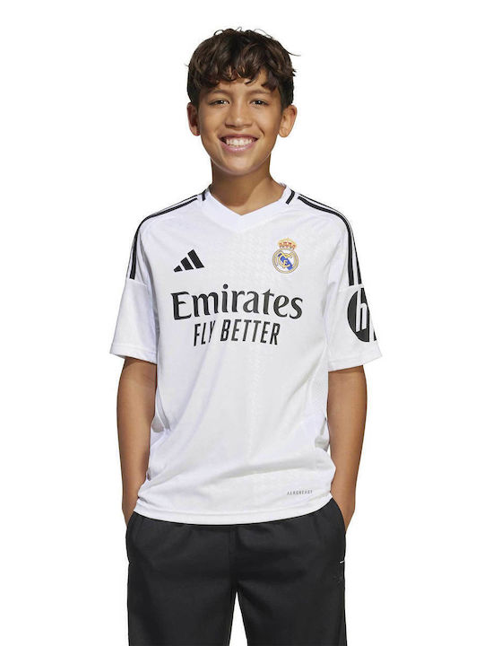 adidas Kinderoberteile Kurzärmelig Weiß Real Ma...