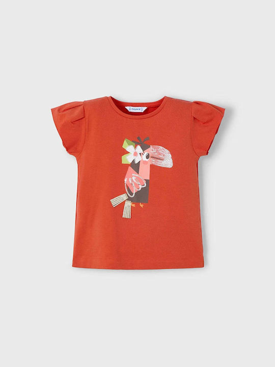 Mayoral Kinder-T-Shirt orange