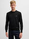 Regular-fit Πουλόβερ Μακρυμάνικο Black