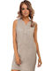 Jadea Summer Women's Nightdress Brown