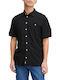 Kurzärmlig Hemd Black