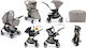 Cam Fluido Easy Adjustable 2 in 1 Baby Stroller...