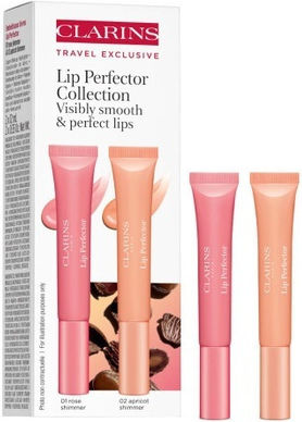Clarins Lip Perfector Collection Сет за грим за лицето Устни 2бр