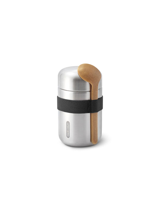 Black+Blum Δοχείο Φαγητού Inox Θερμός Ασημί 400ml