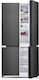 Davoline Side-by-Side Kühlschrank 503Es NoFrost H190.2xB91xT59.7cm. Gray D4SS 503 SL