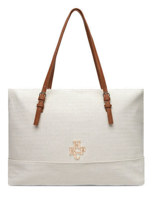Beverly Hills Polo Club Leder Damentasche Schul...