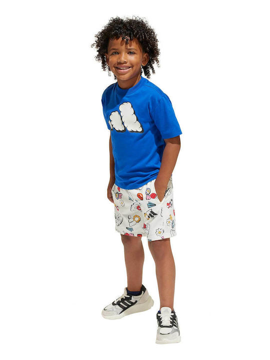 adidas Kids Set with Shorts Blue 2 Pieces