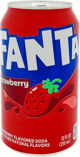 Fanta Αναψυκτικό Φράουλα με Ανθρακικό 1074 355ml