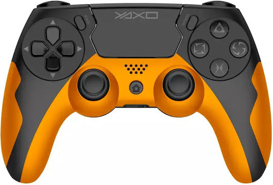 Yaxo Hornet Fury Ασύρματο Gamepad για PC / PS4 Πορτοκαλί