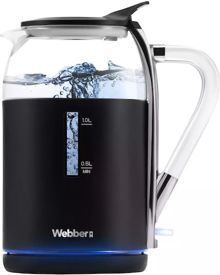 Webber WK30 Fierbător 1.7lt 2200W Negru
