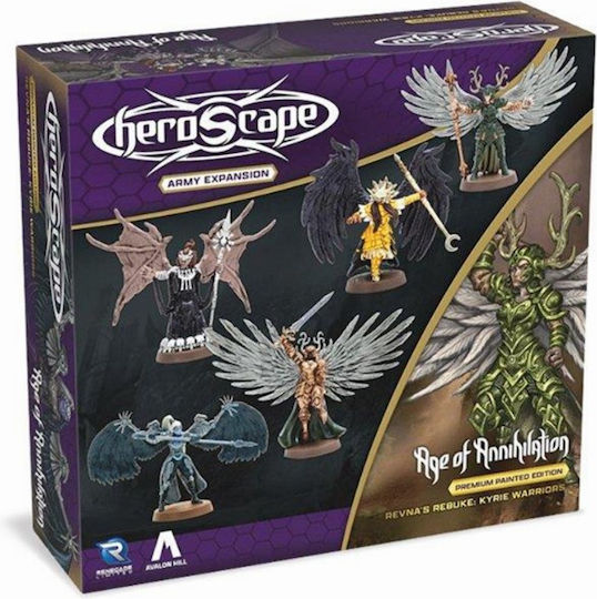 Game Expansion Heroscape: Revna's Rebuke - Kyrie Warriors Army for 2 Players 12+ Years Old RGS02698 (EN) Renegade Game Studios