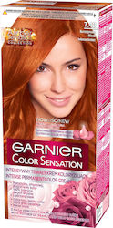 Garnier Haarfärbemittel Farb Sensation 7.40 Bernstein Kupfer