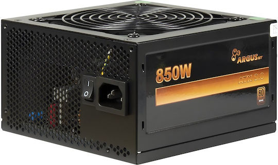 Inter-Tech ArgusNT BPS-850 850W Μαύρο Τροφοδοτικό Υπολογιστή Full Wired 80 Plus Bronze