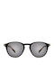 Polar Unisex Sonnenbrille mit Schwarz Kunststoff Gestell und Gray Polarisiert Linse