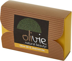Olivie Batoane De Săpun Cu Mușețel Și Ulei De Măsline 100gr Olivie Batoane De Săpun Cu Mușețel Și Ulei De Măsline 100gr