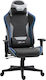 Vinsetto 921-566V00BU Gaming Chair with Adjustable Arms Gray