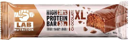 Lab Nutrition High Protein Bar Μπάρα με 38% Πρωτεΐνη & Γεύση Σοκολάτα 80gr