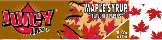 Juicy Jays Maple Syrup Листчета за свиване на цигари Стандартна 32 листове 1бр