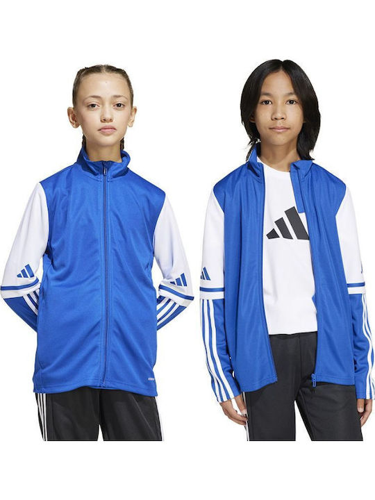 Athletic Kids Cardigan Blue Squadra