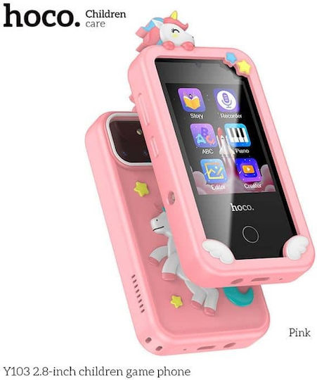 Kids Mobile Phone 2.8" Screen Games Camera 4+ Pink Unicorn