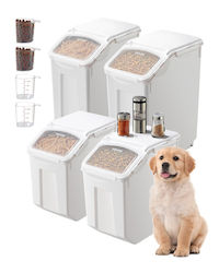 Vevor Pet Food Storage Container 4 Pieces Vevor Pet Food Storage Container 4 Pieces
